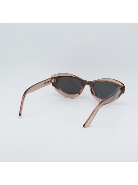 Dior DIORMETEOR B1I 40A0 Sunglasses Matte Pink Cat Eye Frame, Smoke Lenses main image 4
